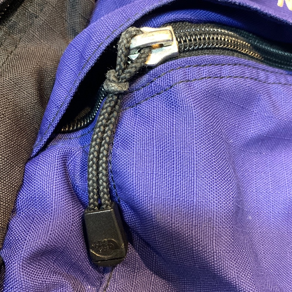 The North Face Purple and Black Backpack - Picture 4 of 11